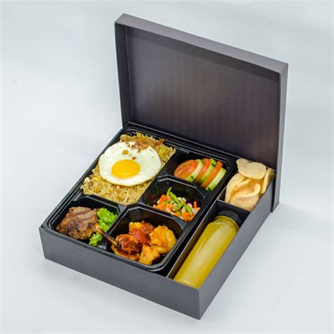 Premium Bento Box Fried Rice With Lamb Chops El Bombon