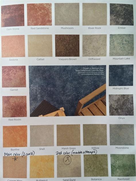 Limitless options · high quality · perfect finish · vibrant color Stained concrete patio- what should my accent stain color be?