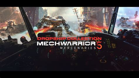 Mechwarrior 5 Mercenaries Dropship Collection Pc Gog Trailer Gameplay