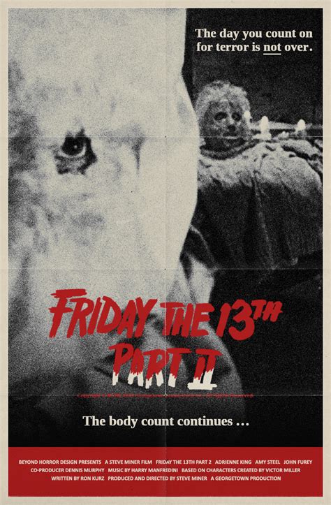 Poster Friday The 13th Part Ii 1981 Poster Vineri 13 Partea A Ii