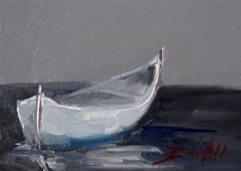 Painting Of The Day Daily Paintings By Delilah Row Boat