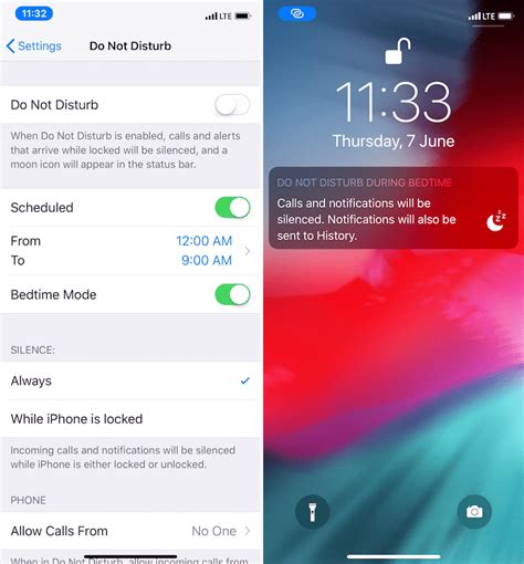 How To Use Enhanced Do Not Disturb Mode In Ios 12