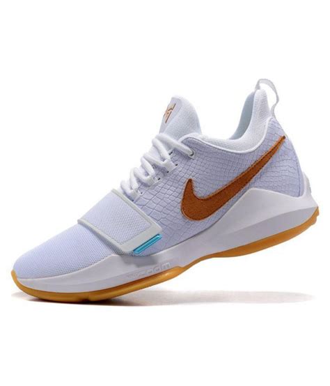 This detail will be added to the entire next wave of paul george shoes. Nike PG 1 PAUL GEORGE IVORY White Basketball Shoes - Buy ...