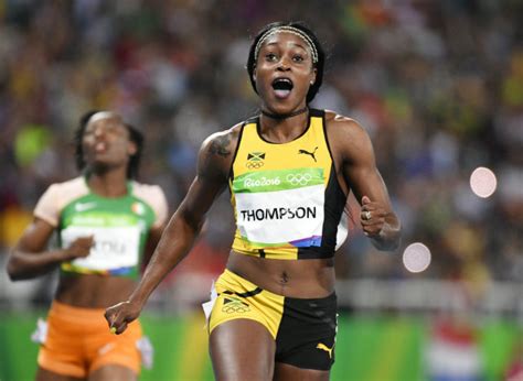 Jamaicas Thompson Wins First Womens Sprint Double Golds Since 1988