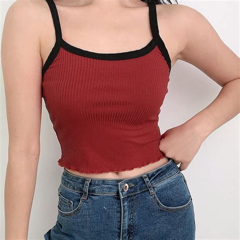 red tank crop top red tank tops tank top outfits tank tops