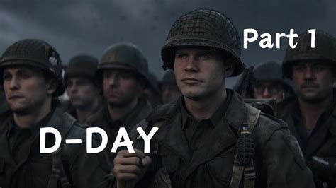 D Day Call Of Duty WWII Part 1 YouTube