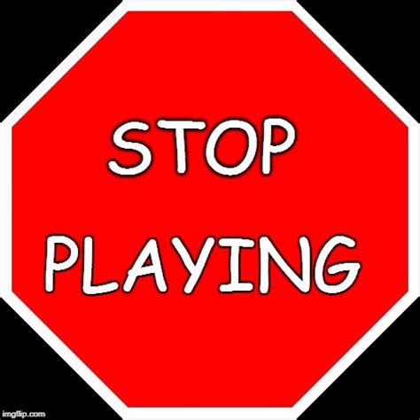 Blank Stop Sign Imgflip