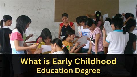 What Is Early Childhood Education Degree 2023 Easy Concept