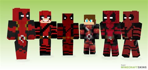 Deadpool Minecraft Skins Download For Free At Superminecraftskins