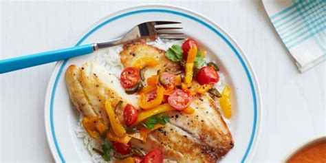 Nice cks, january 2021 (uk access only). Tilapia with Tomatoes and Pepper Relish