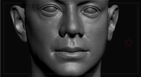The Zbrush Sculpt And Skin Close Up Render In Additon To The Sculpted