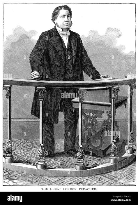 Charles Haddon Spurgeon N1834 1892 English Baptist Preacher Stock