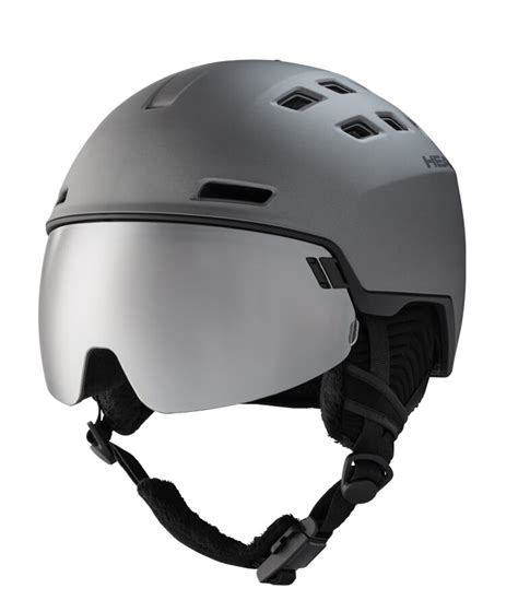 Head Radar Ski Helmet Graphiteblack Ski Racing Supplies