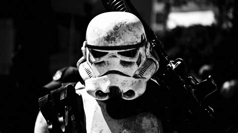 Star Wars Stormtrooper Monochrome Wallpapers Hd Desktop And Mobile