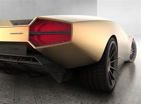 The Lamborghini Countach Gets A Gorgeous Minimalist Redesign After