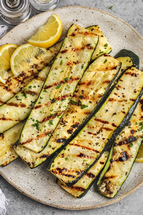 Grilled Zucchini Recipe 👨‍🍳 Quick And Easy