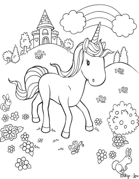 Das individuelle einhorn selbst gestalten! 1001 + Ideen für Ausmalbilder Einhorn für Kinder!