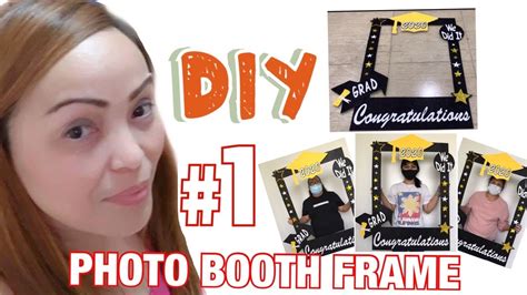 How To Diy Photo Booth Frameselfie Photo Frameeasy And Simple Frame