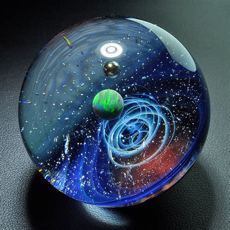 Unique Gift Night Sky Galaxy Marble Universe Pellet Ball Space Etsy