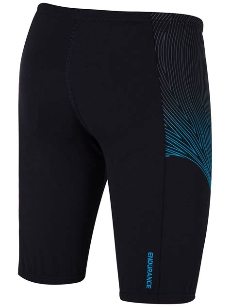Speedo Turbo Charge Black And Blue Jammers