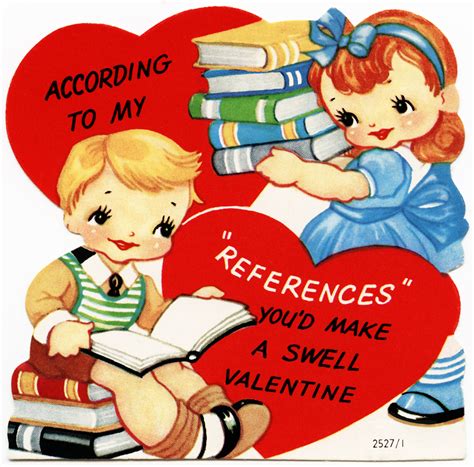 Free Vintage Image A Swell Valentine Card The Old Design Shop