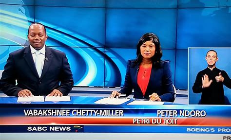 June 17, 2020 12:07 pm. TV with Thinus: SABC News mixed up Peter Ndoro and ...