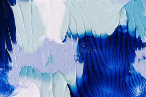 Abstract Blue Grey And White Painting Background Stock Image Image