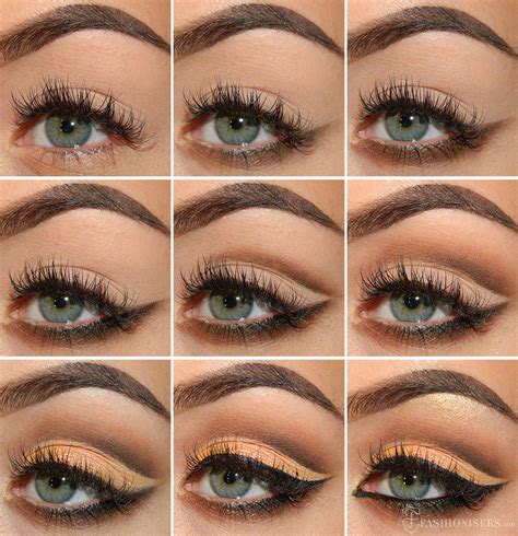 Mellow And Brown Cut Crease Eye Makeup Tutorial Cut Crease