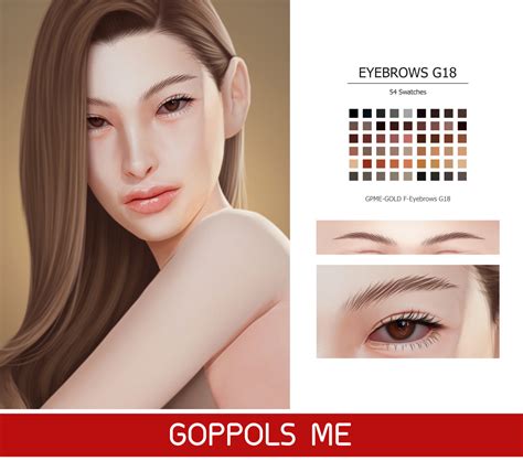 Goppols Me Gpme Gold F Eyebrows G18 Download Hq Mod