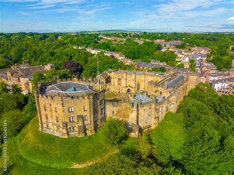 Durham Castle Is A Norman Style Castle In The Historic City Center Of