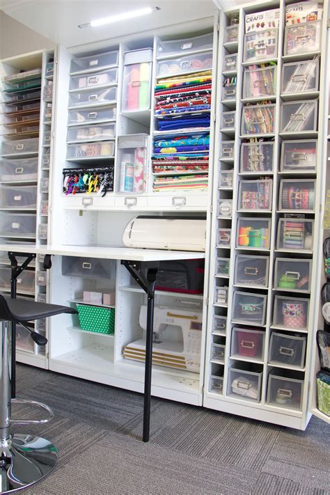 Cheap Craft Room Storage And Organization Furniture Ideas 14