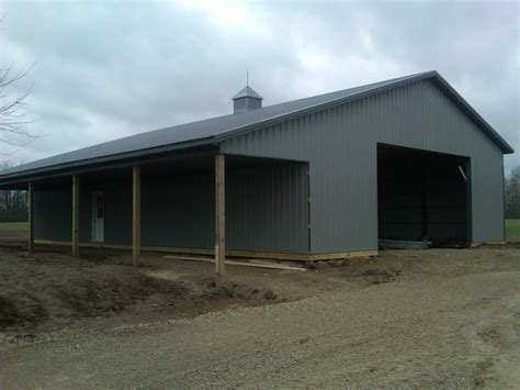 Size is the most important factor when determining the exact price of a pole barn. Pole Barns, Lima, Ohio | Stahl Mowery Construction