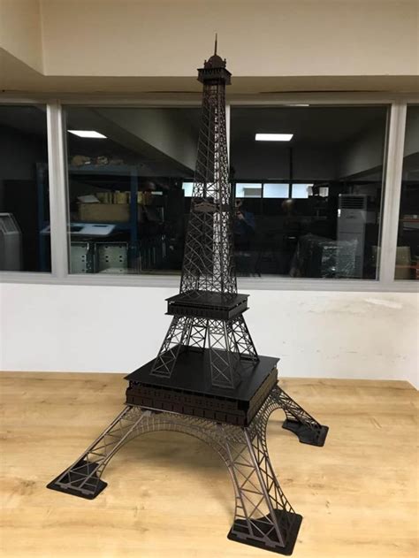 Eiffel Tower Statue Robust Metal Large Paris Eiffel Tower Figurine