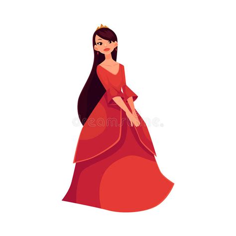 Cute Collection Of Beautiful Princess Stock Vector Illustration Of