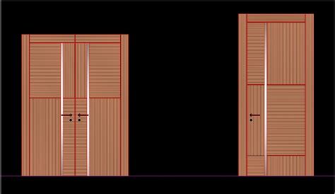 Wooden Door Dwg Block For Autocad Designs Cad