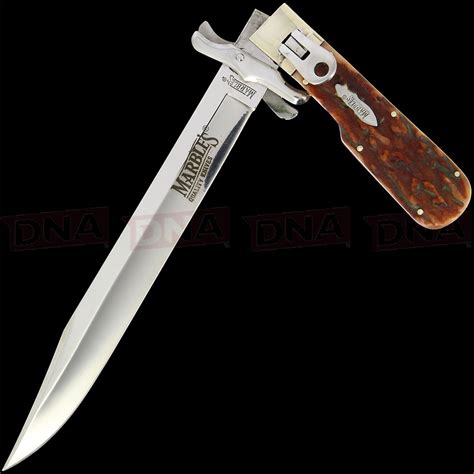 Buy The Marbles Mr101 Folding Bowie Knife Dna Leisure