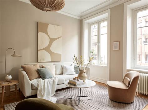 Beige Living Room With White Trim Baci Living Room