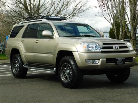 Maybe you would like to learn more about one of these? 2004 Toyota 4Runner Limited 4x4 v6 2-Owner LIFTED / 56K ...