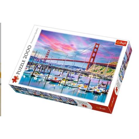 Comprar Puzzle Trefl Golden Gate San Francisco De 2000 Piezas Trefl