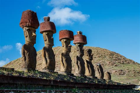 Moai Statue 5 Stock Image Easter Island Chile Sean Bagshaw Outdoor