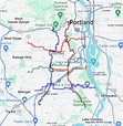 Portland Oregon SW Urban Trails - Google My Maps