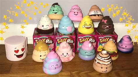 Silly Squishies Package Full Set Of Poos😍 Youtube