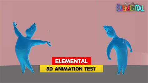 Elemental Animation Test Animation Breakdown 3d Animation