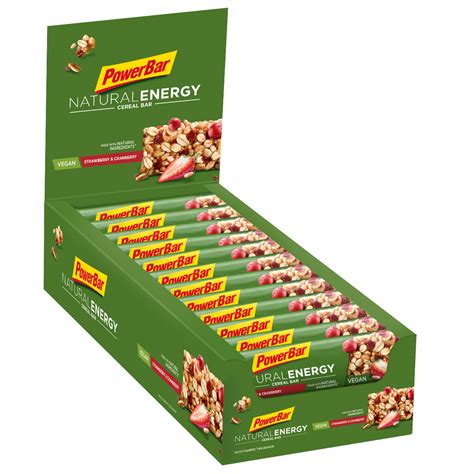 Powerbar Natural Energy Cereal Energieriegel Box Vegan 24 X 40 G