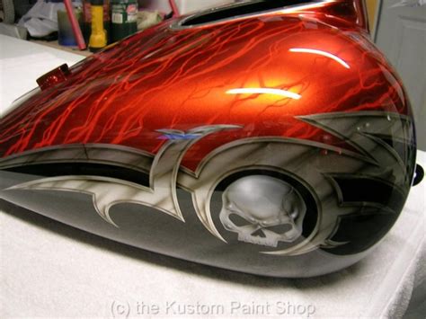 Details About Harley Davidson Custom Paint Job