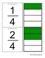 This set of fraction flashcards focuses on just that! Fraction Flash Cards | Math flash cards, Fractions worksheets, Fractions