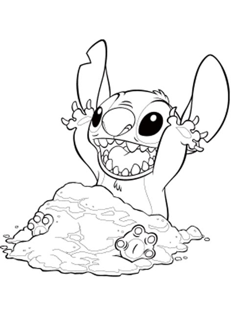 Kids N Coloring Page Lilo And Stitch Lilo And Stitch