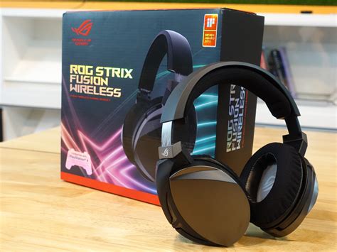Review Of The Rog Strix Fusion Wireless Gaming Headset