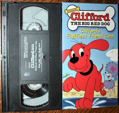 Clifford The Big Red Dog Cliffords Fluffiest Friend Cleo Vhs