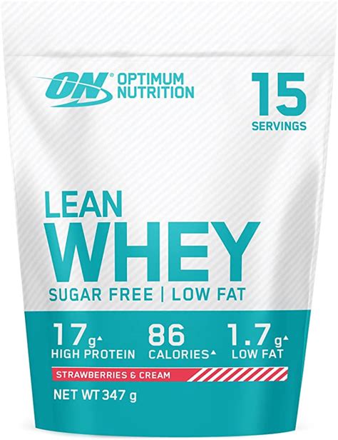 Optimum Nutrition Lean Whey Protein Powder Low Fat Sugar Free Lean Protein With Vitamins And